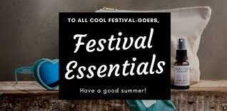 festival essentials