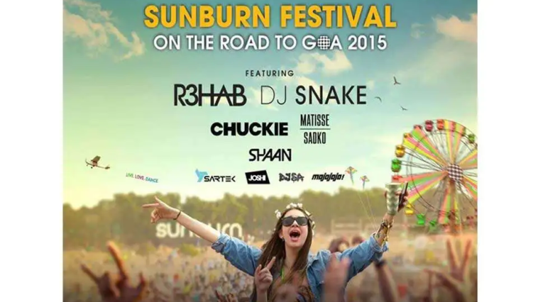 sunburn on the road